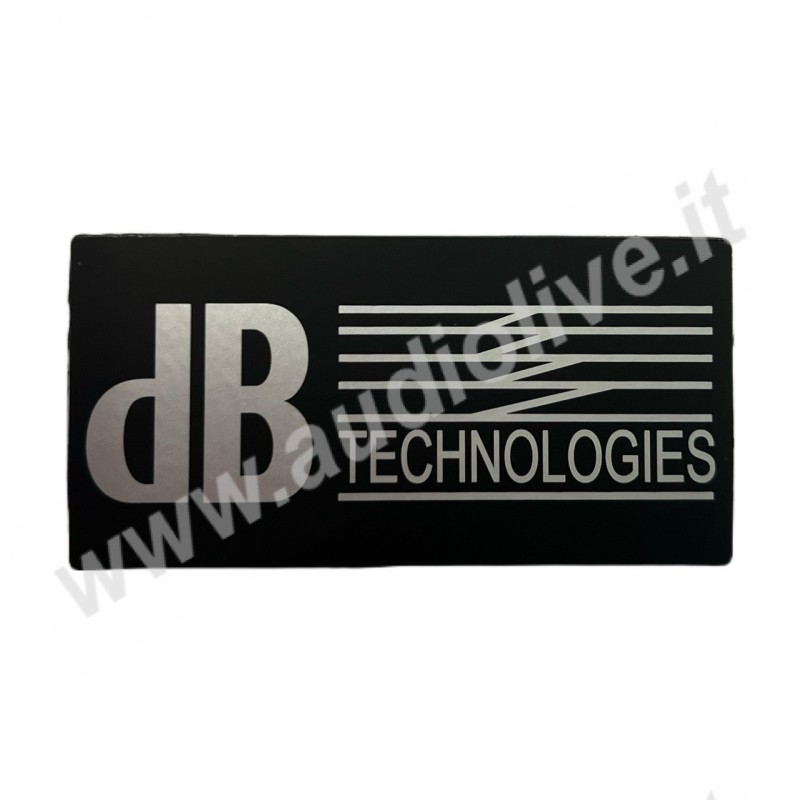 TARGH. FRONT. DVA S20 / DVA S30 _ LOGO DB