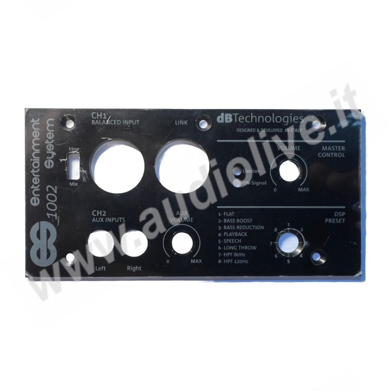 es1002 Frontal Pannello / worn with pellicola