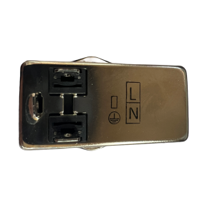 PANEL DE ENCHUFES DE RED FBT + FILTRO + INT + F/BUS 03IB2D 250V 3A