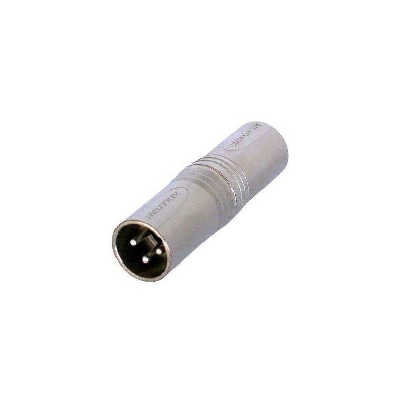 ADATTATORE XLR 3 PIN _ MASCHIO/MASCHIO _ NEUTRIK NA3MM