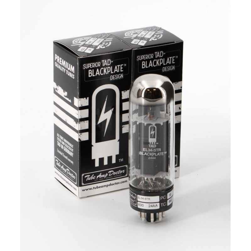 EL34 - STR BLACKPLATE _ COPPIA PREMIUM _ TAD