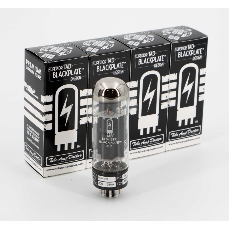 EL34 - STR BLACKPLATE _ QUARTETTO PREMIUM _ TAD