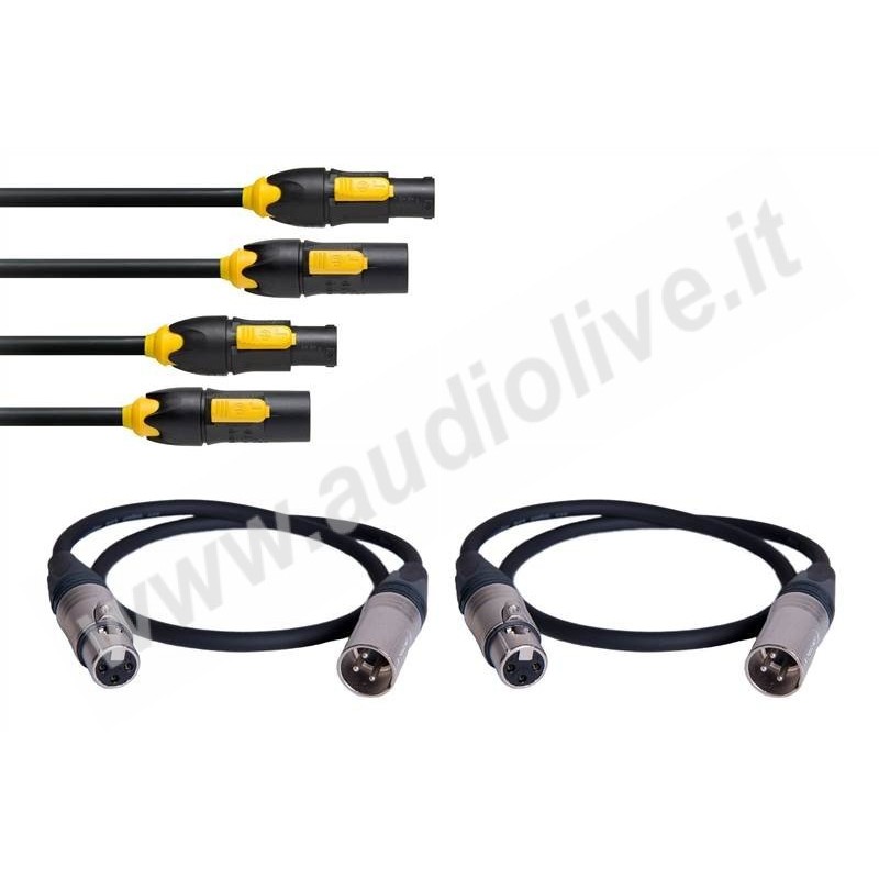 DCK27T SET CAVI POWERCON TRUE XLR