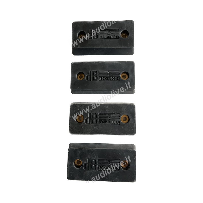 DVA S30N 4 x PIEDE 99X49X18 MM NERO _ 414020067B